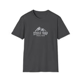 Steele Trap Trail Run Tee — Mountain Logo Running Shirt